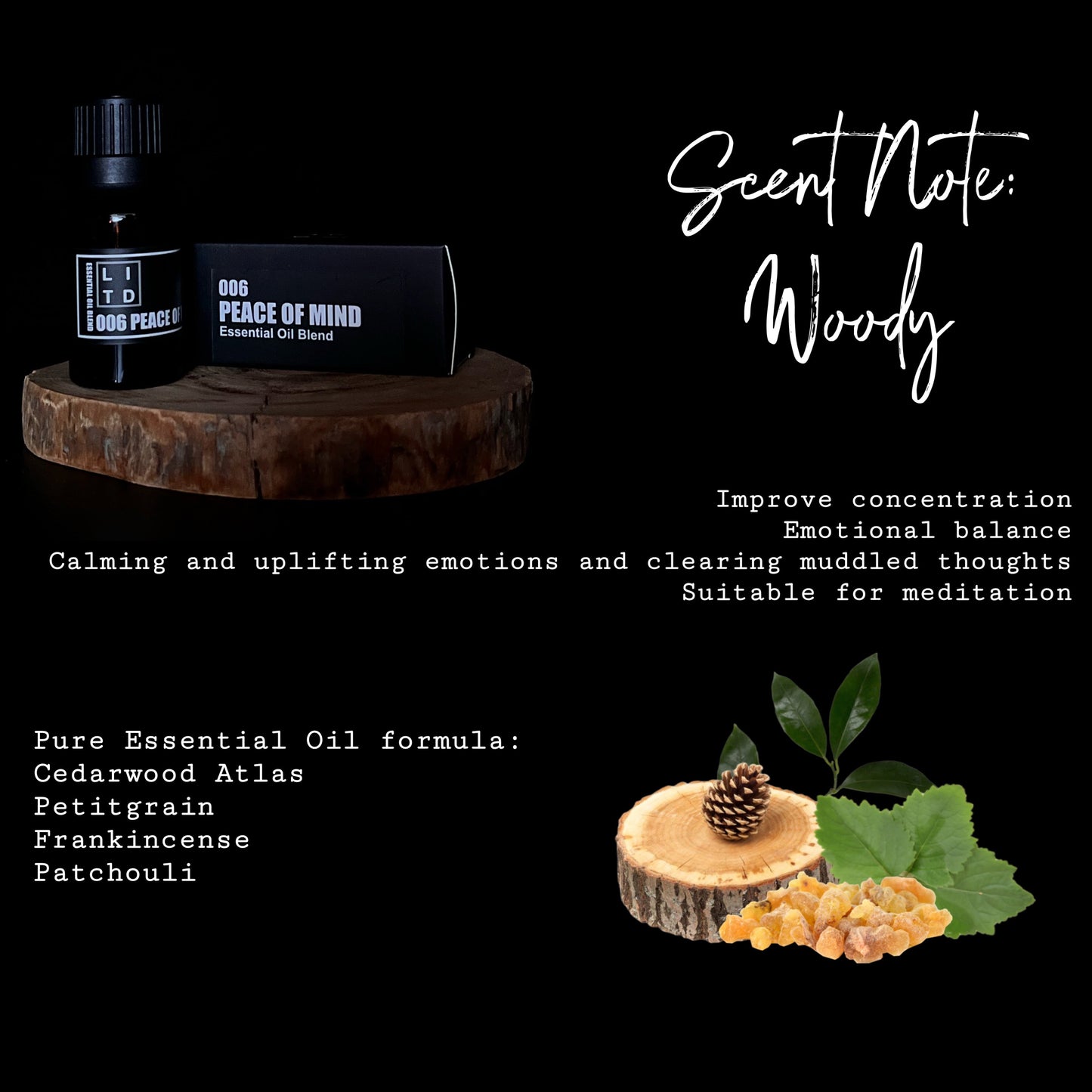 CERAMIC ESSENTIAL OIL BURNER + 2 ESSENTIAL OIL BLENDS SET