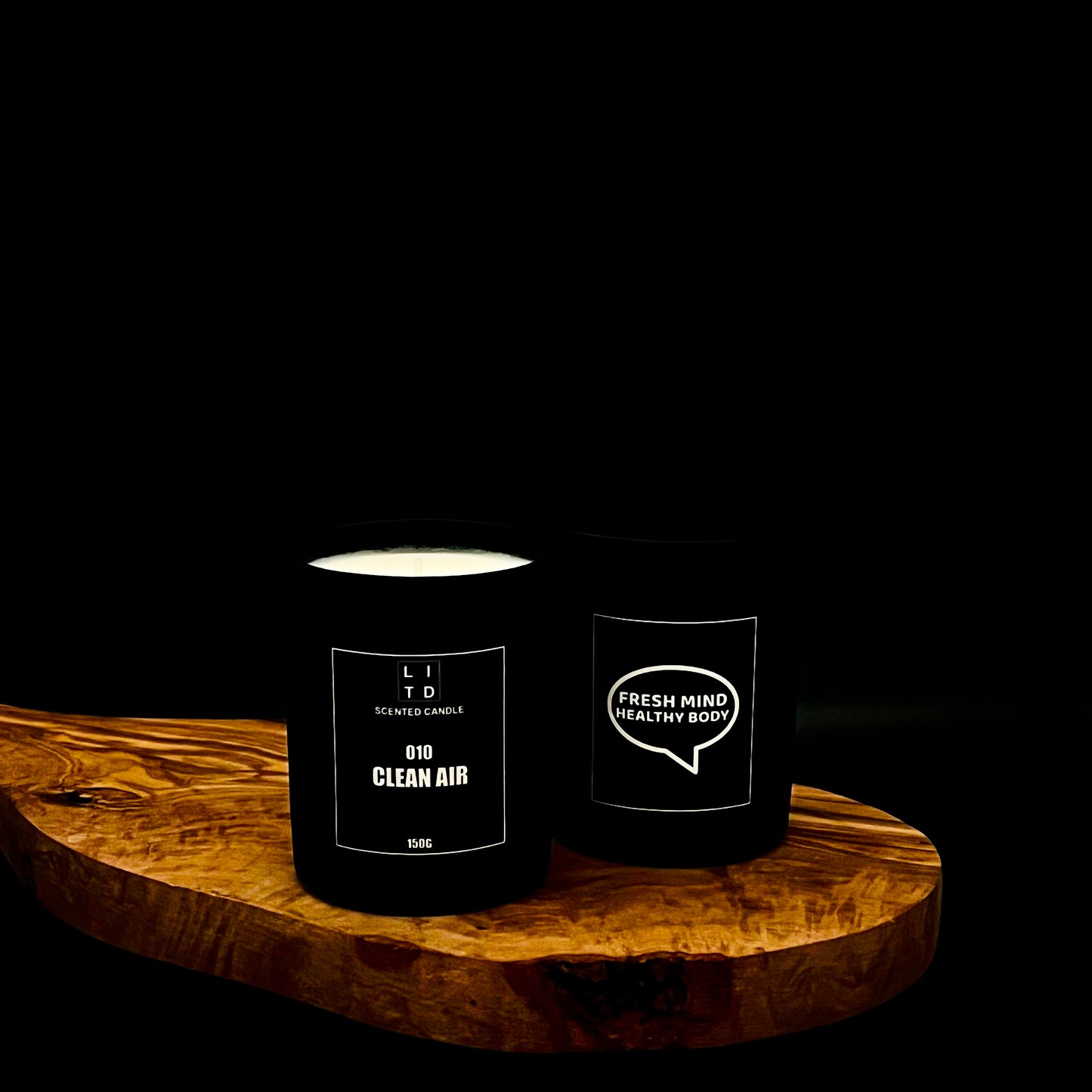 SOY WAX SCENTED CANDLE - 010 CLEAN AIR