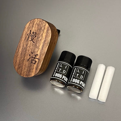ESSENTIAL OIL CAR DIFFUSER SET - SLOW LIVING